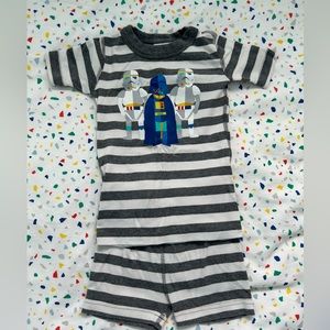 Cute Hanna Andersson star wars short sleeve pajamas 4t